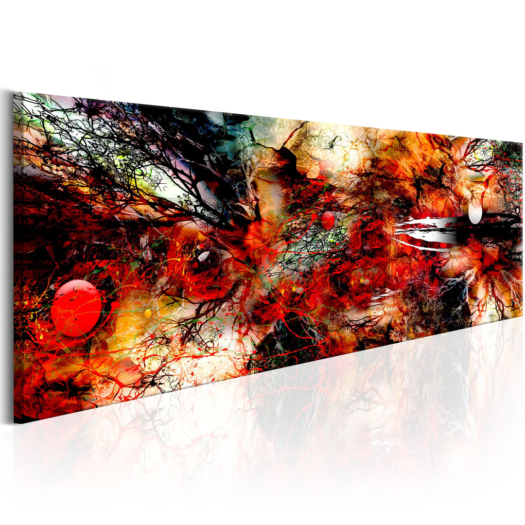 murando Acrylglasbild Abstrakt 120x40 cm 1 Teile Wandbild auf Acryl Glas Bilder Kunstdruck Moderne W