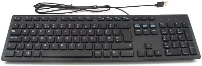 Dell KB216, Wired, Multimedia Tastatur, UK (QWERTY), schwarz