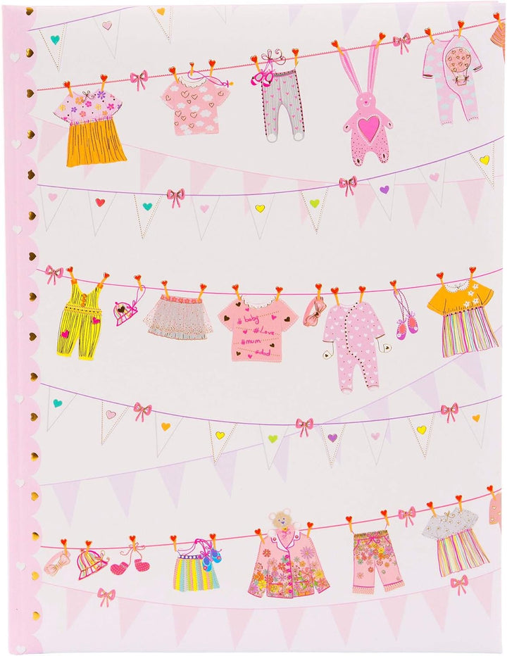goldbuch 11 457 - Babytagebuch Sweet and Fresh Girl im Turnowsky Design mit 44 illustrierte Seiten,