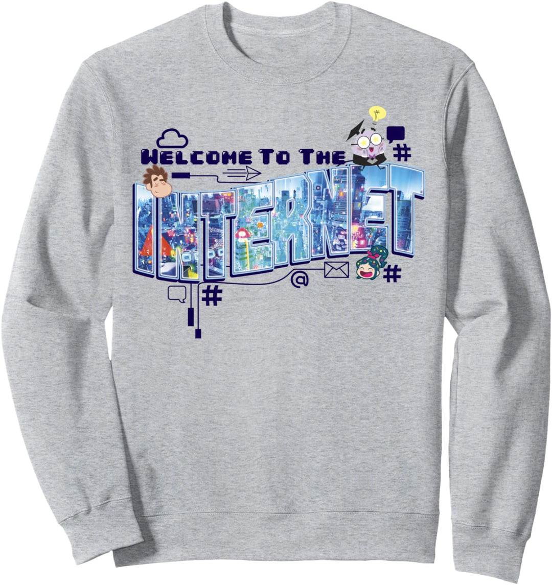 Disney Wreck-It Ralph Welcome To The Internet Sweatshirt