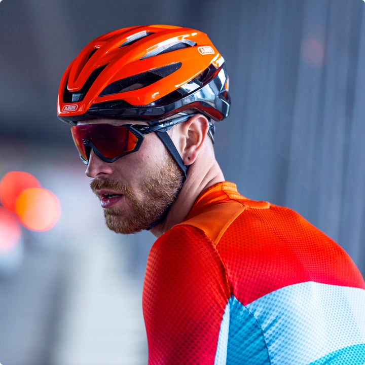 ABUS Rennradhelm StormChaser - Leichter und komfortabler Fahrradhelm für professionellen Radsport fü