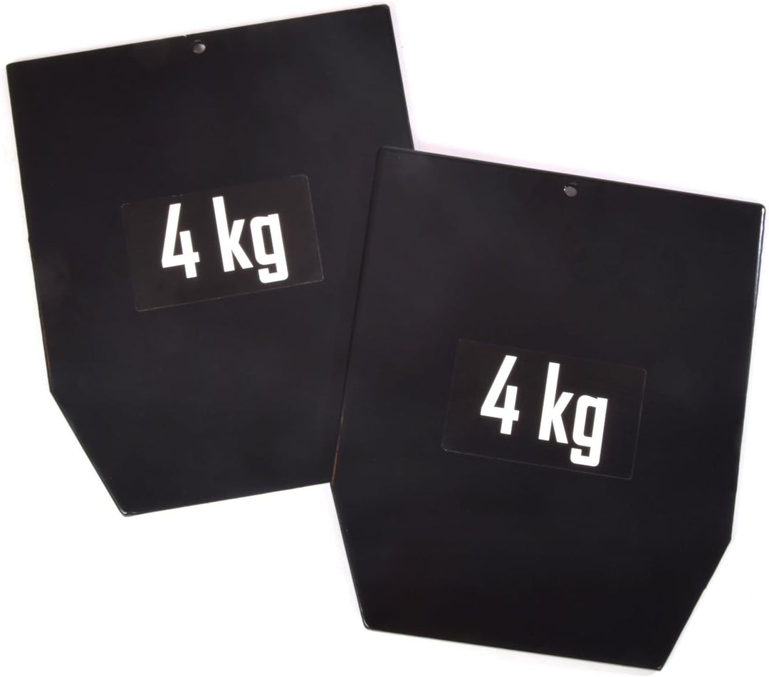 Sveltus Stahlplatte 1799-1 Gewicht für Gewichtsjacke, Unisex, Erwachsene, Schwarz