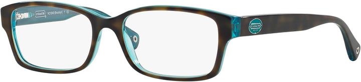 COACH Brillengestell HC 6040 5116 Dark Tortoise Teal 52MM