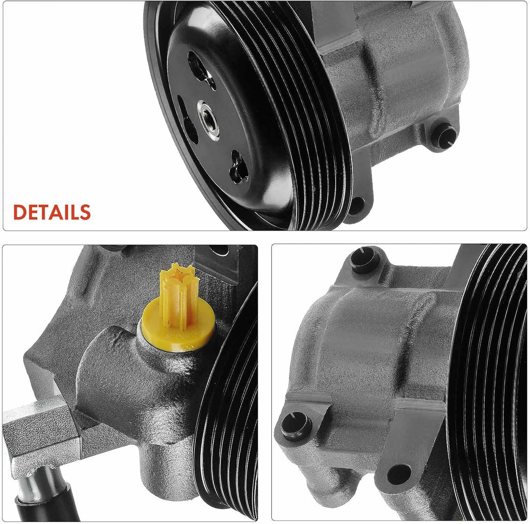 Frankberg Servopumpe Hydraulikpumpe Lenkung Mit Riemenscheibe Kompatibel mit KA RB_ 1.6L 2001-2008 S