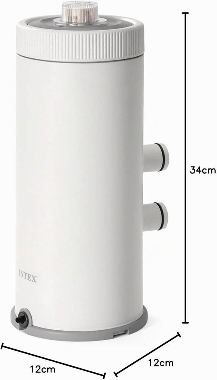 Intex Filterkartusche C1000, Filterleistung 3.785 l/h, Kartusche Typ A, kompatibel mit Pools bis 21.