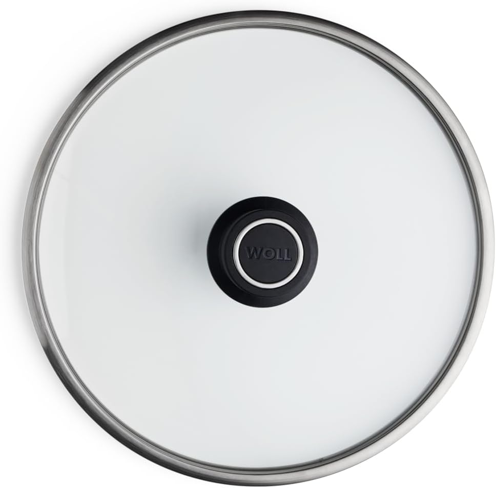 Woll Diamond Logic XR Sicherheitsglasdeckel, rund, Ø 24 cm, mit permanenter Entlüftung, transparent,