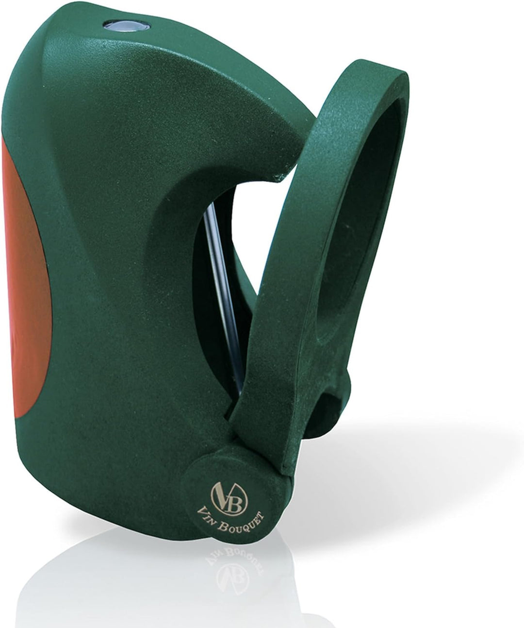VB VIN BOUQUET Ausgiesser für Apfelwein, Edelstahl, Grün, 22.2 x 11.2 x 27.2 cm Weinstrauss, Weinstr