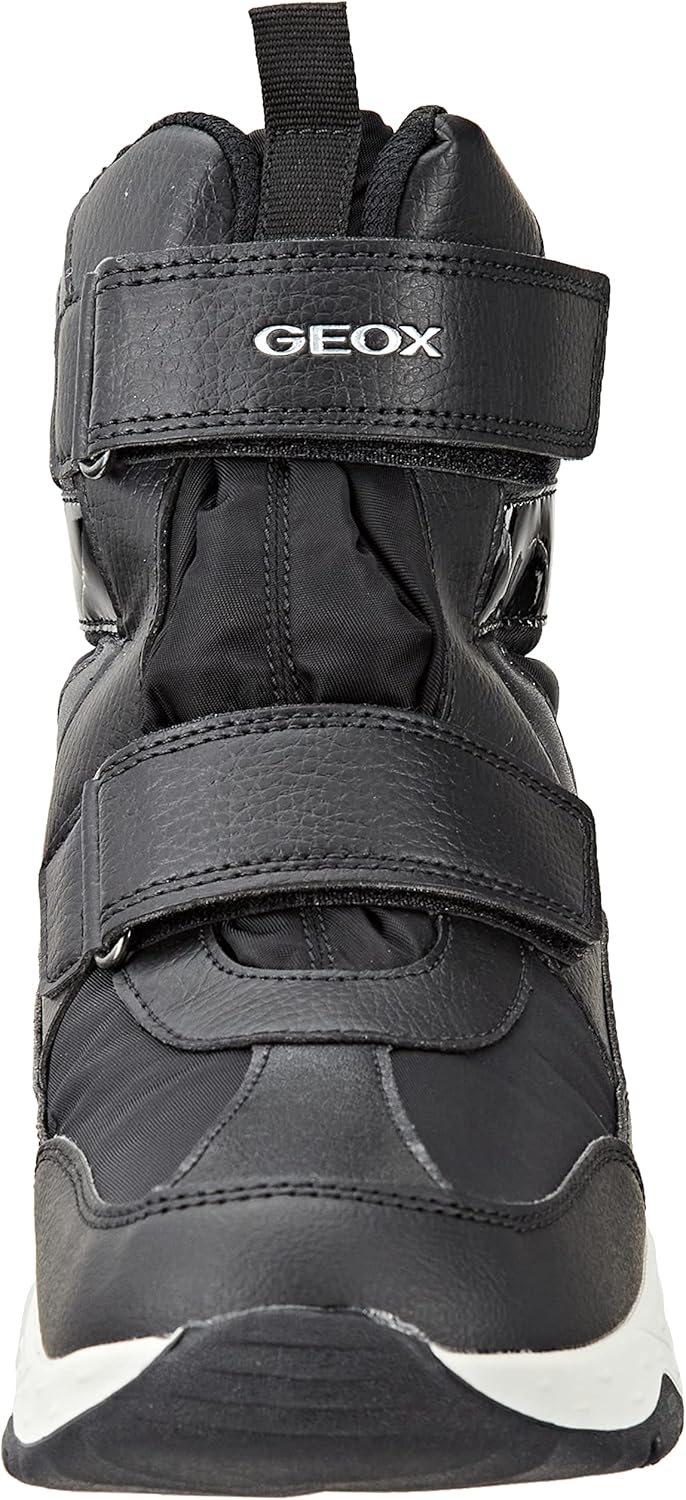 Geox Damen J Sentiero Girl B Wp Stiefeletten 24 EU Schwarz, 24 EU Schwarz