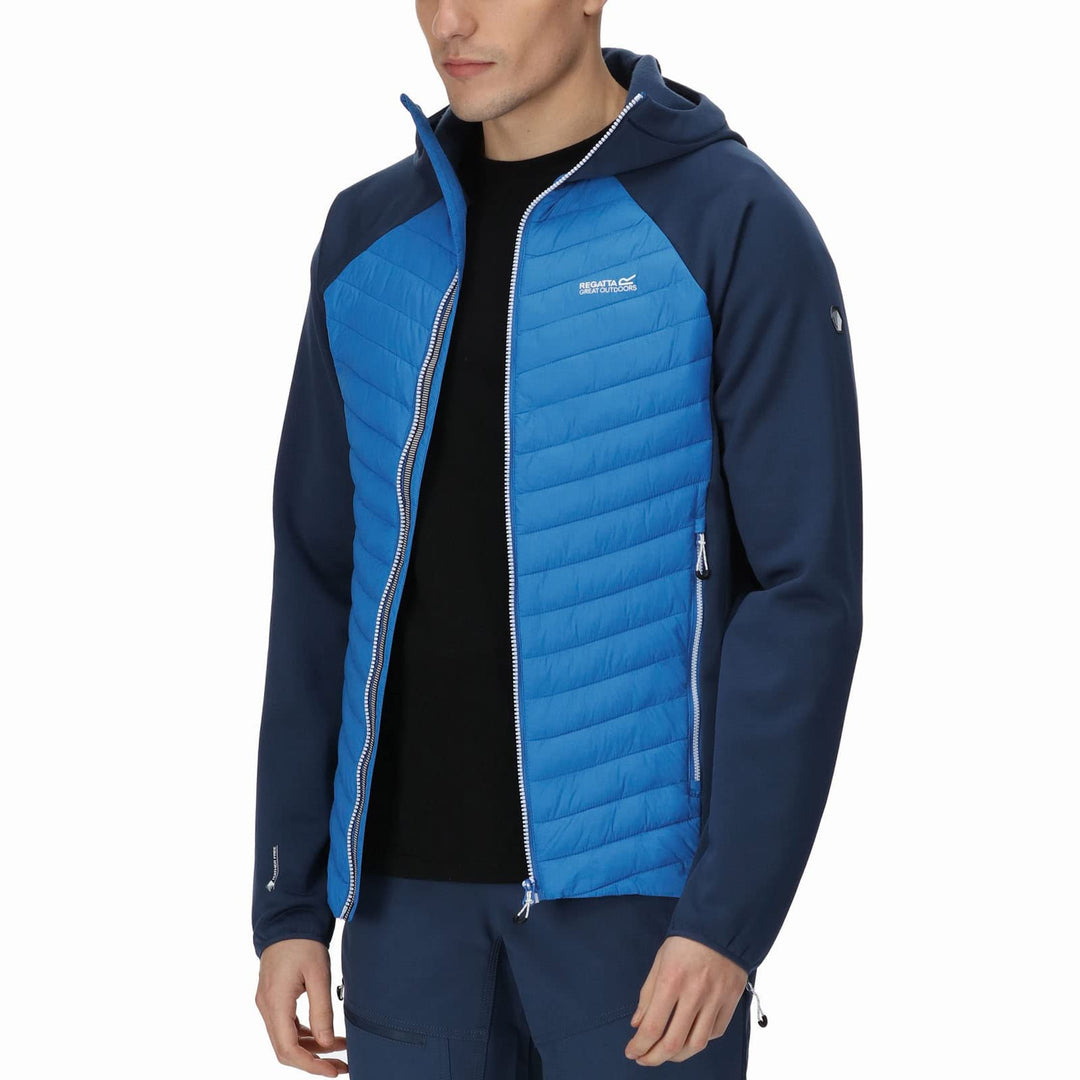 Regatta Herren Andreson VII Hybrid Hybridjacke, Schwarz, XXL M Blau, M Blau