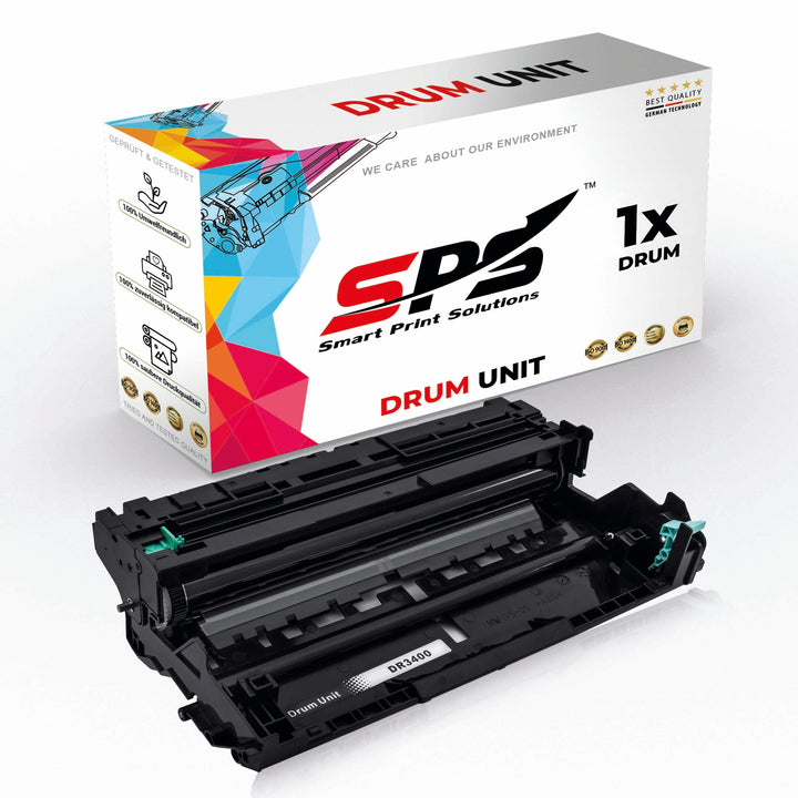 SPS Kompatibel Trommeleinheit für Brother MFC-L6900DW - DR-3400 | 1x Schwarz | 3.000 Seiten Schwarz