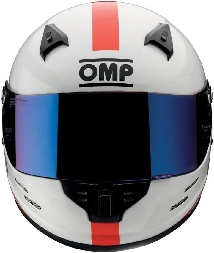 OMP KJ8 EVO CMR WEISS HELM XS KARTING, Weiss