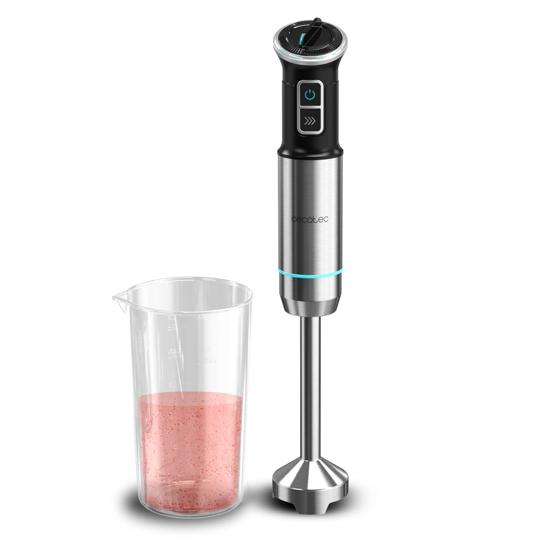 Cecotec Handmixer Power Neutron 1100MAX. 1100W maximale Leistung, 4 Klingen mit Titanbeschichtung, e
