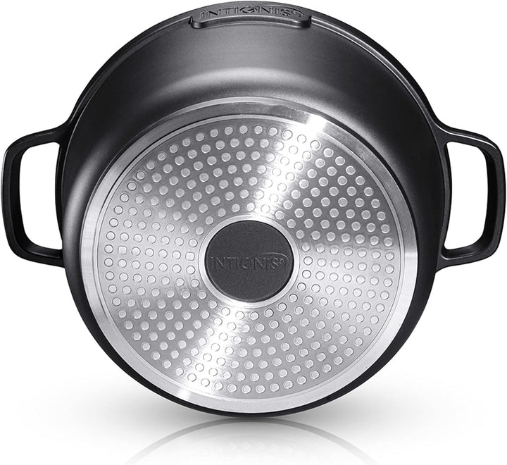 Kasserole dish - kasserolle mit deckel,Aluguss, schmortopf backofengeeignet,induktion kompatibel (28