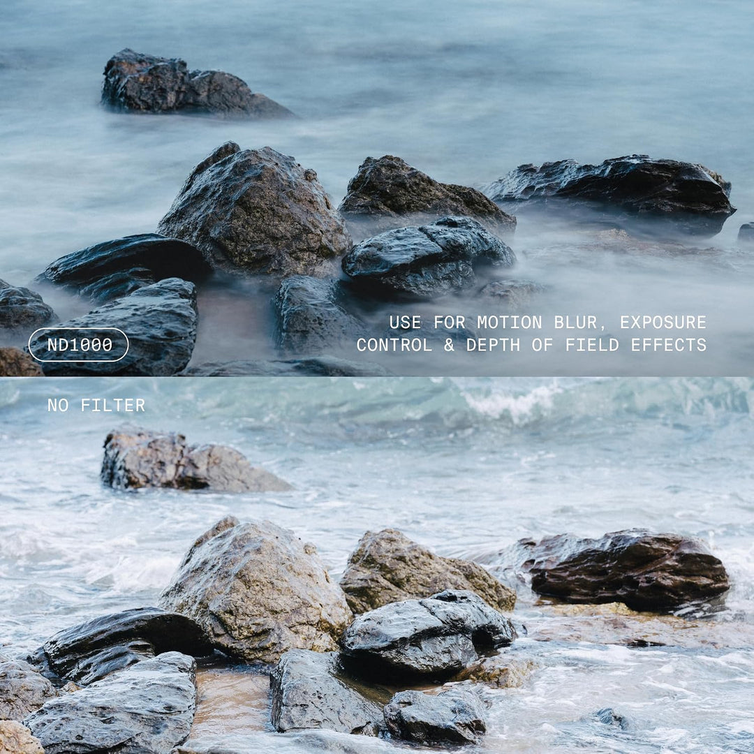 Gobe 62 mm Graufilter ND1000 (10 Stop) ND Filter (2Peak) 62mm, 62mm