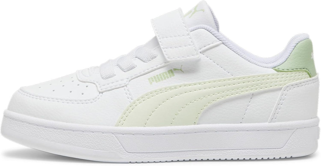 PUMA Unisex Kinder Caven 2.0 Ac+ Ps Sneaker, White Green Illusion Pure