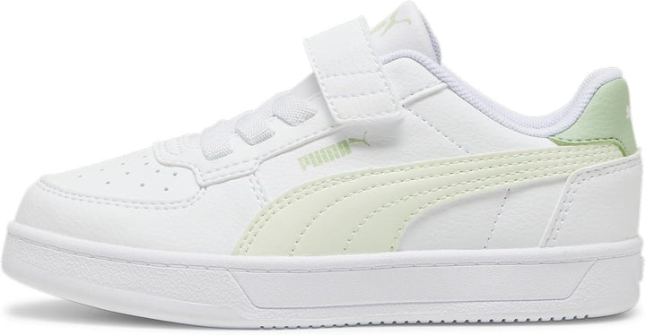PUMA Unisex Kinder Caven 2.0 Ac+ Ps Sneaker, White Green Illusion Pure