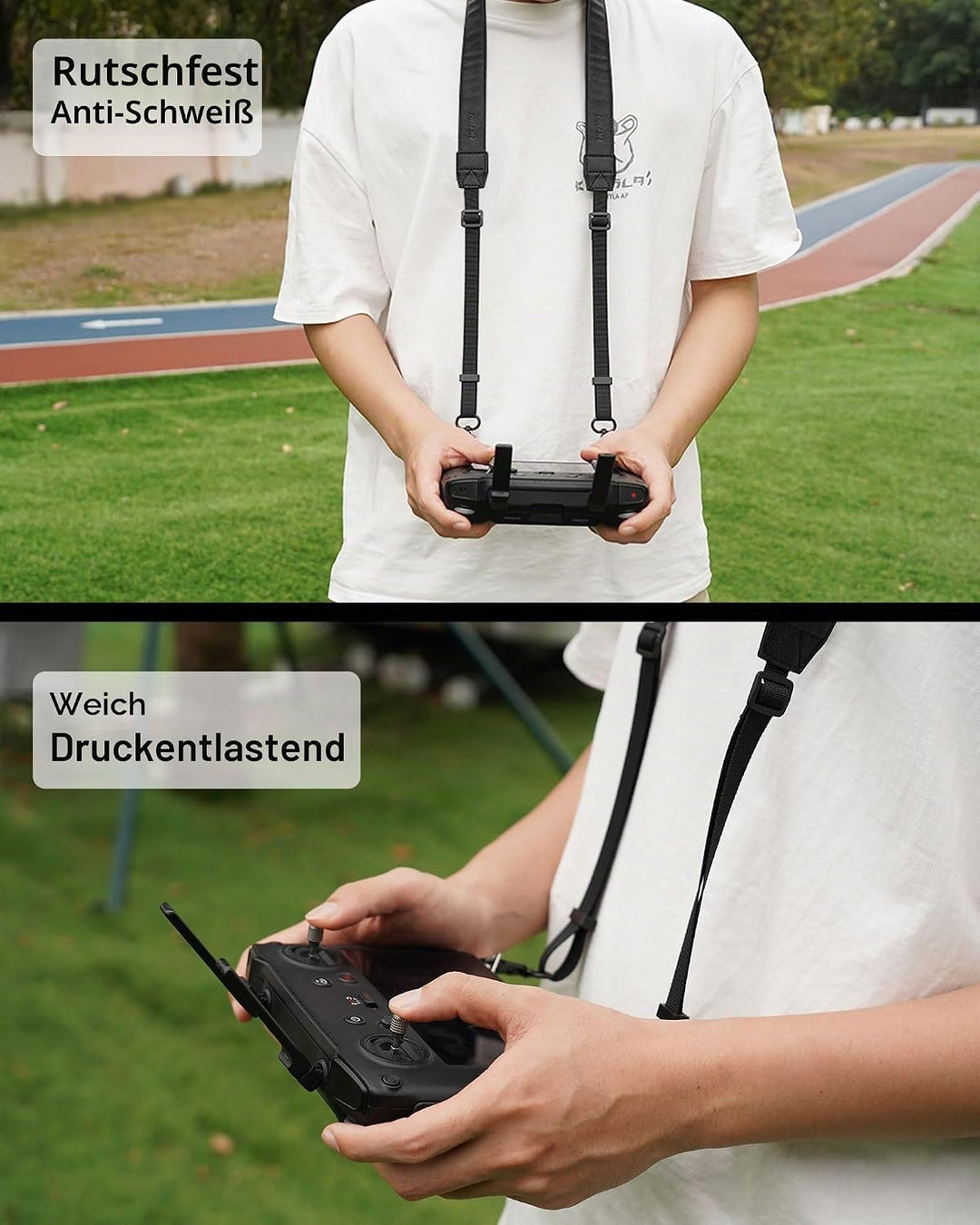 LKTOP Umhängeband und Joysticks für DJI Controller (1 Stück + 3 Paar), Drohnenzubehör für Mini 3 Pro