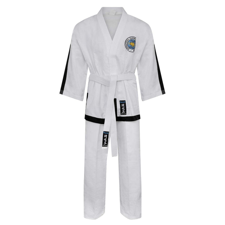 Playwell Elite Ultra Licht Itf Taekwondo Masters Performance Kämpfer Anzug - Weiss, 180cm