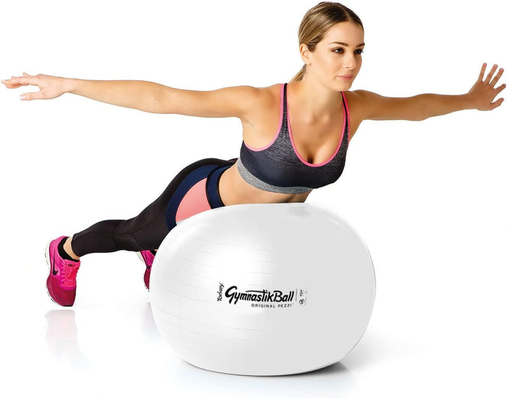 PEZZI Original Gymnastikball STANDARD 65 cm - Sonderedition Gymnastikball, Weiss