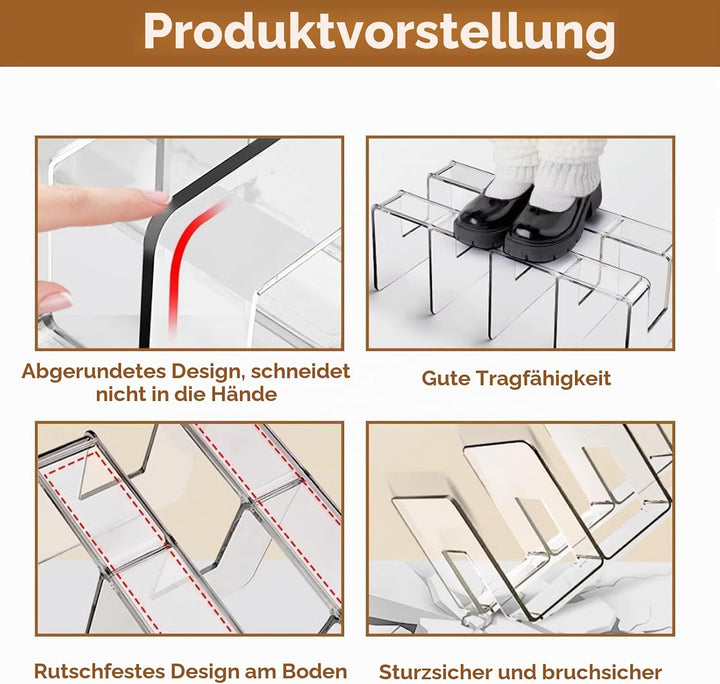 Regalteiler Für Schrank, Verstellbare Geldbörsen-Organizer, Handtaschen-Trenner, Regalteiler Regalsy