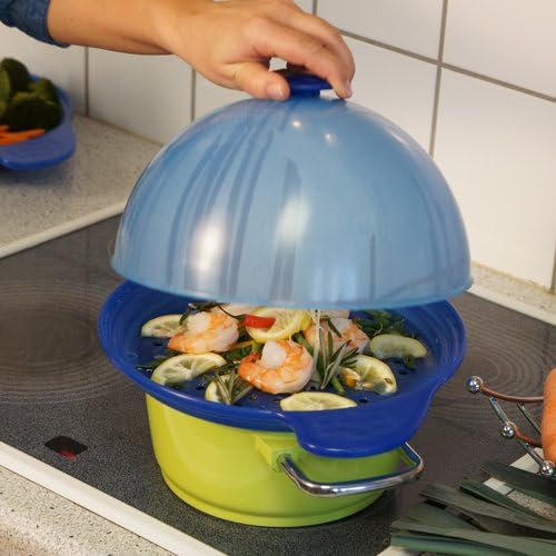 Muxel´s Dampf-Gar und Spätzle Set zum Spätzle schaben und einfachem Dampfgaren