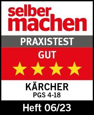 Kärcher 18 V Akku-Astsäge PGS 4-18, für Äste mit einem Durchmesser von bis zu 8 cm, abnehmbarer Astb