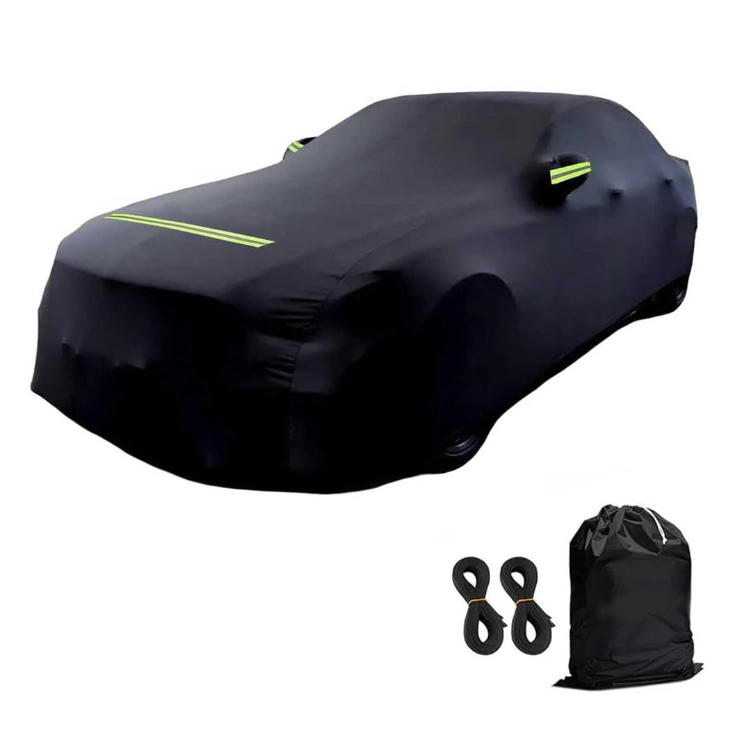 Autoabdeckung Vollgarage 480 x 190 x 190 cm Extra grosse Auto Abdeckplane Wasserdicht und staubdicht