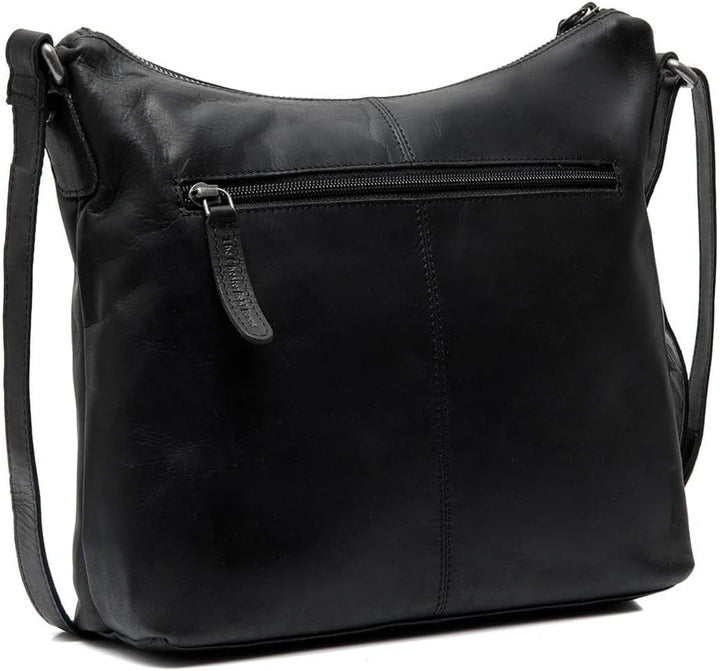The Chesterfield Brand Hailey - Schultertasche Leder 24 cm Schwarz, Schwarz