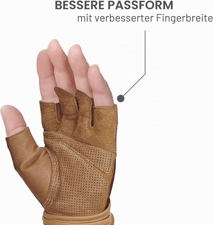 Harbinger Pro Gloves, Lightweight and Flexible Gloves with Enhanced Breathability for Moderate Lifti