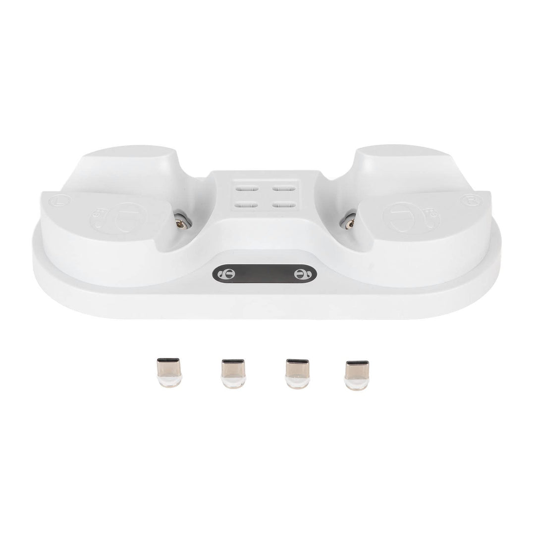 Controller-Ladestation, für PS5-Ladestation mit Schnelllade-AC-Adapter 5V/2A, Dual-Controller-Ladest