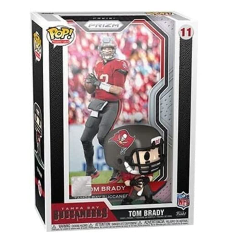 Funko Pop! Trading Cards: Tom Brady - NFL + Panini - Vinyl-Sammelfigur - Geschenkidee - Offizielle H