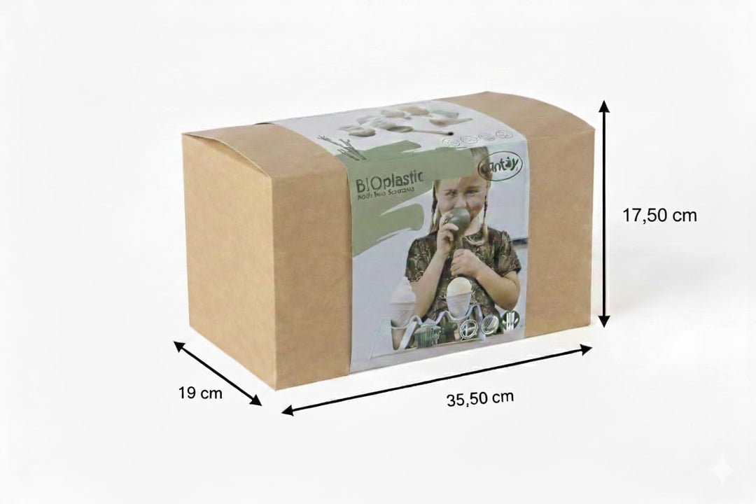 Dantoy - Bio EIS-Set aus Biokunststoff - ab 2 Jahren - Nachhaltiges - 11-teilig - Drinnen & Draussen