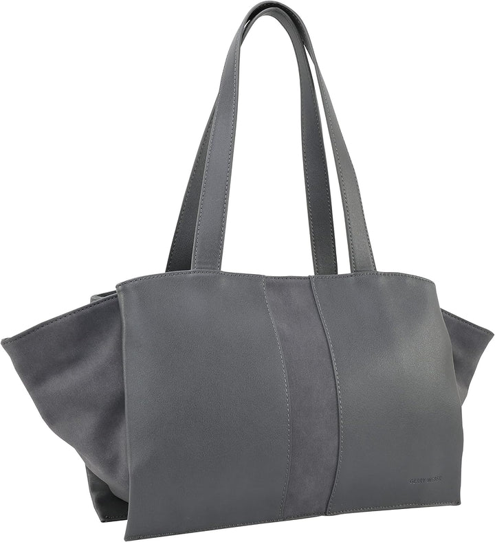Gerry Weber - soft mix shopper lhz Grau 33,00x23,00x10,00 cm Farbe:grau / Material:polyester,pu, 33,
