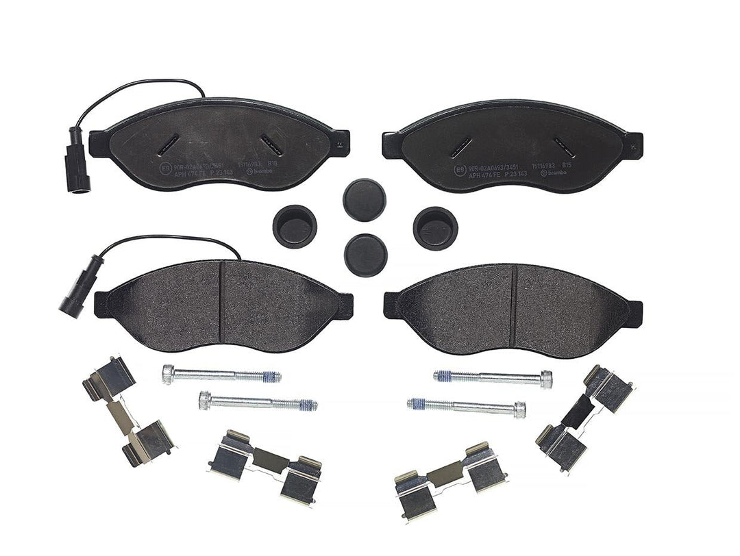 Bremsbelagsatz Bremsklotz Bremsklötze Bremse Bremsen original BREMBO (P 23 143)
