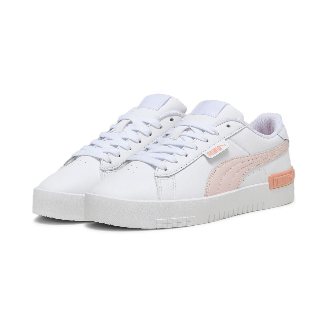 PUMA Mädchen Jada Jr Road Running Shoe 36 EU Puma White Frosty Pink Poppy Pink, 36 EU Puma White Fro