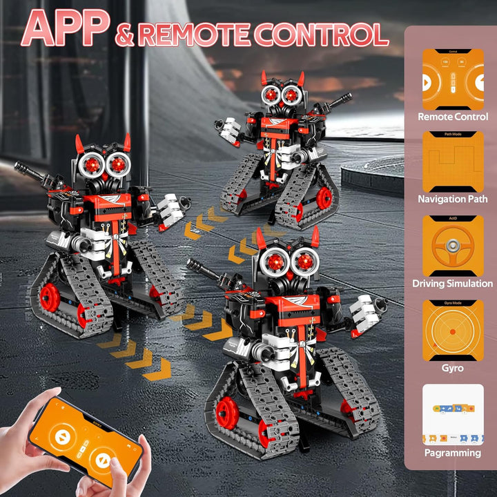 JOYTREKY Technik ab 5-12+ Jahre Jungen, 3 in 1 Roboter Kinder Spielzeug ab 5-12+ Jahre Junge Mädchen