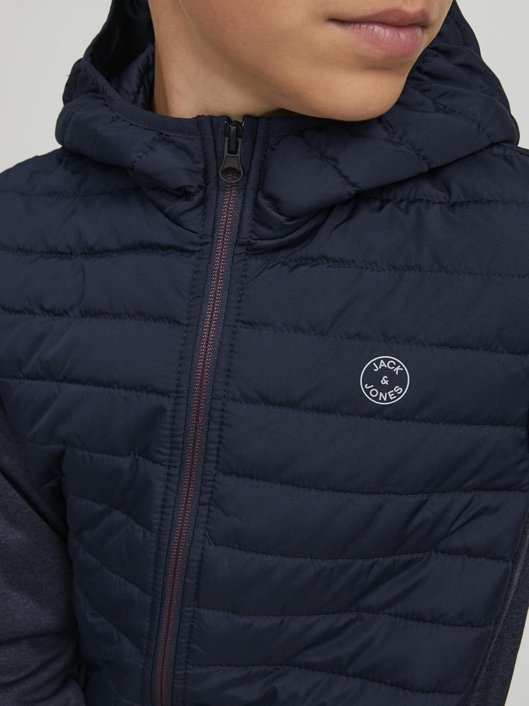 JACK & JONES Jungen Jjemulti Quilted Jacket Noos Jnr gesteppt 164 Navy Blazer/Detail:set-in Sleeves,