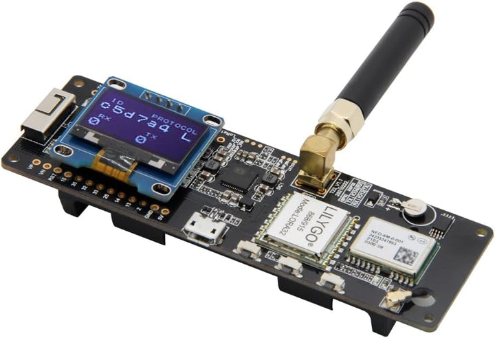 LILYGO T-Beam Meshtastic LORA32 433MHz ESP32 Entwicklungsboard WiFi BLE CH9102F Chip TTGO OLED Modul