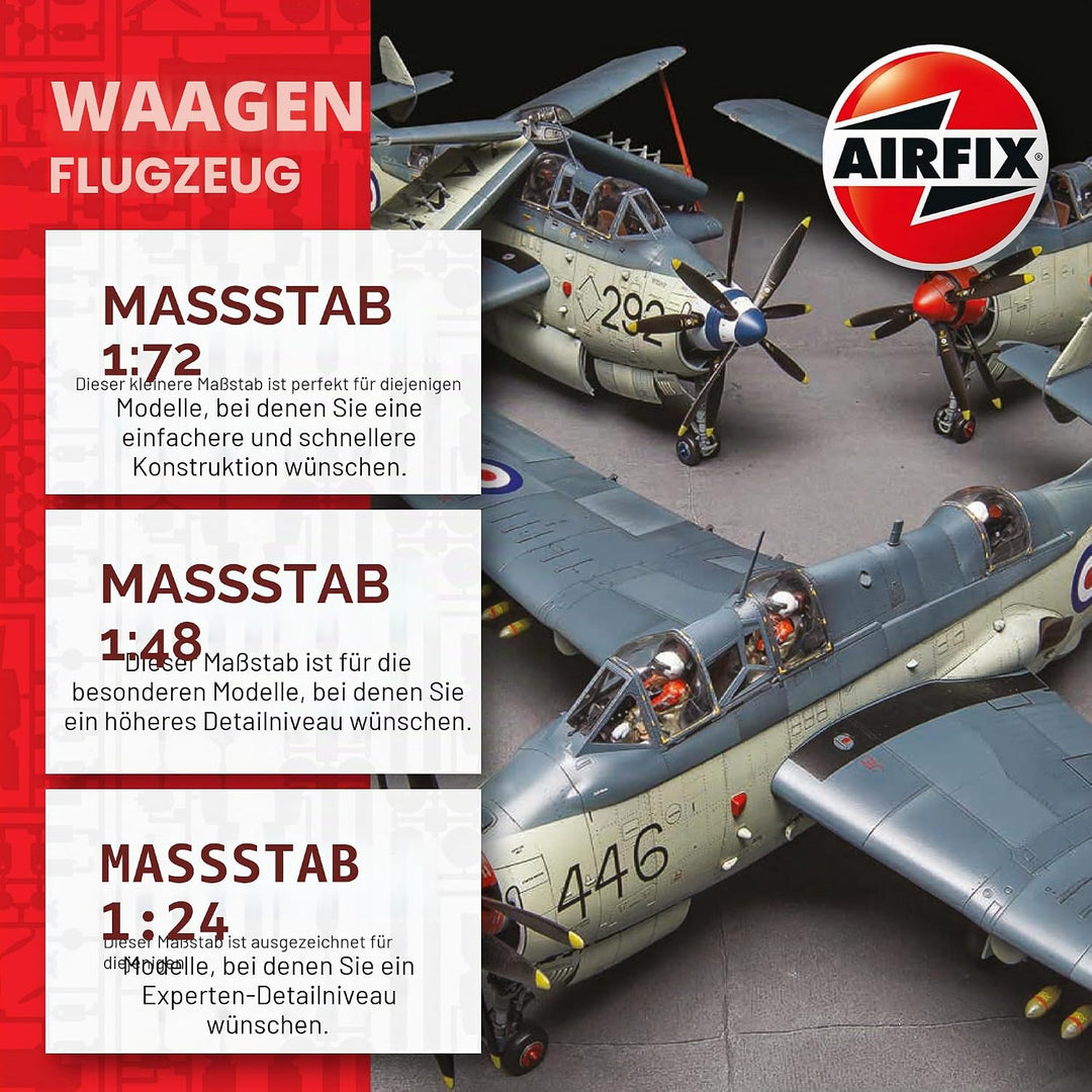 Airfix A50182 1/72 Battle of Britain Memorial Flight, Mehrfarbig Einzelbett, Einzelbett