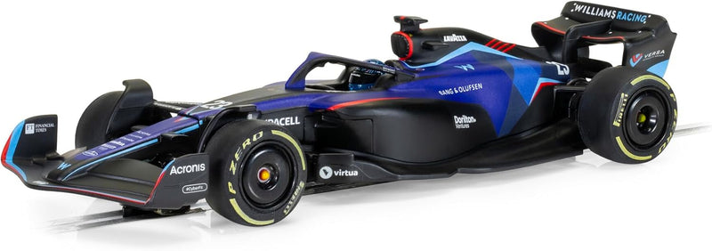 Scalextric Hornby Hobbies LTD C4425 Williams Fw44-Alexander Albon 2022 Slot-Cars Formel 1 Rallye, Bl