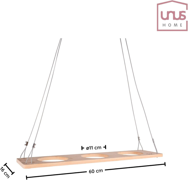 UNUS Kräuterbar Brett 60x16 cm Grau, Grau