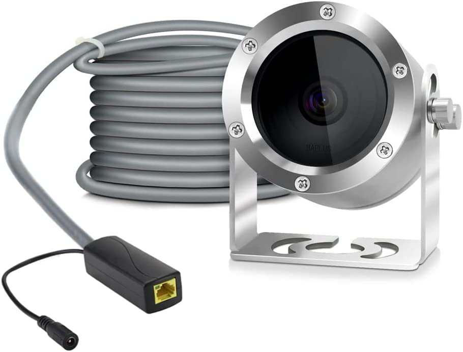 Unterwasserkamera, Aquarium Live Streaming Teich 5MP Kameras mit 32ft Kabel, Kamera