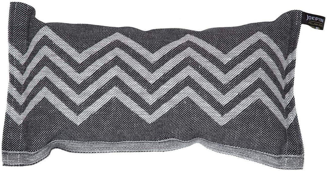 Jokipiin | 1 Saunakissen Lieblingskissen Reisekissen | Design: Peak | Masse: 40 x 22 cm, Leinen/Baum