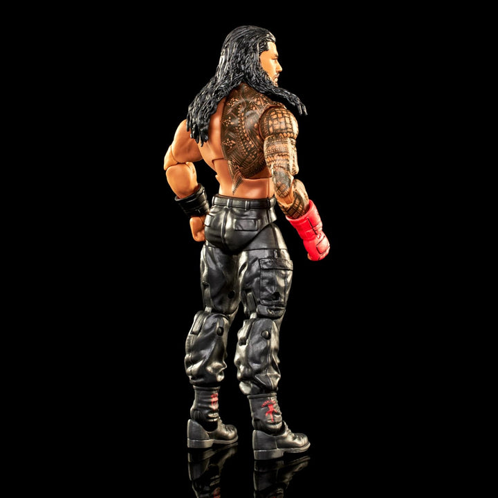 Mattel WWE Roman Reigns Elite Collection Figur mit Zubehör, Artikulation und realistischen Details,