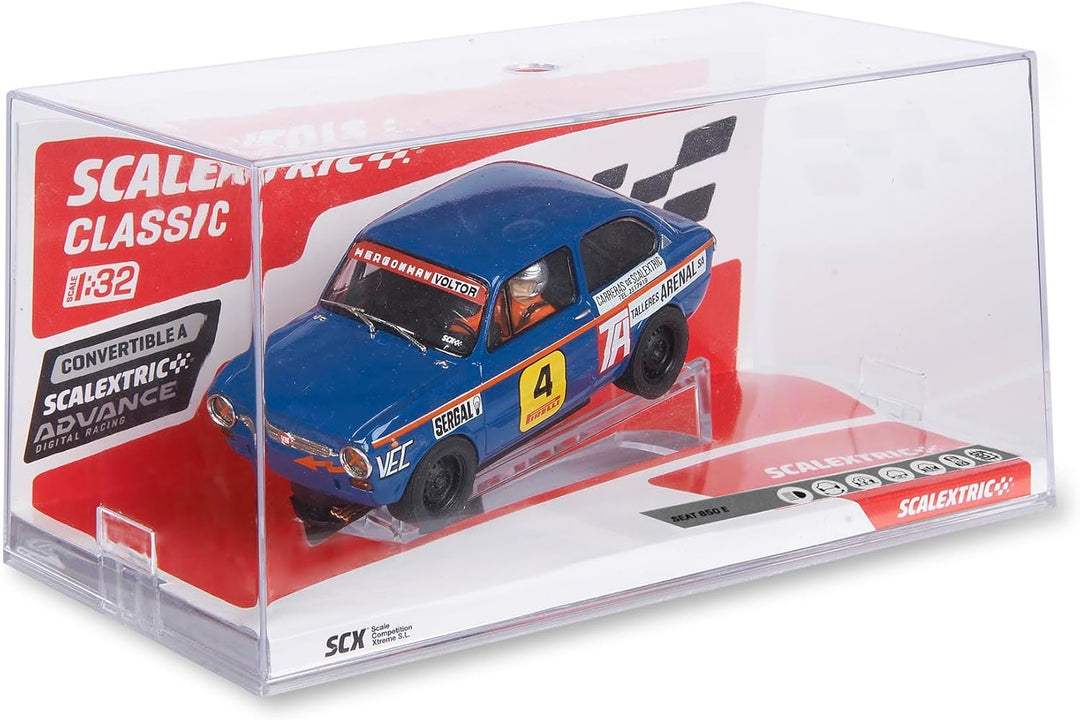SCALEXTRIC - Rennfahrzeug Advance - Slotauto - Massstab 1:32 (Seat 850 E - Anton Guasch - Arrabassad