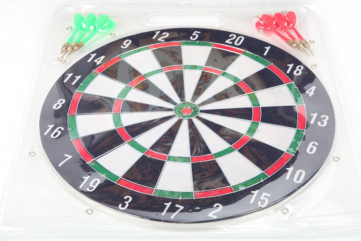 point home Dartschrank Welcome, Dartscheibe im Retrolook, 58cm