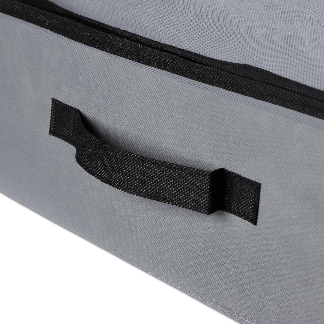 Relaxdays Unterbettkommode Vakuum 2er Set HBT 15x100x45 cm, Kleidung, Bettwäsche, Aufbewahrungstasch