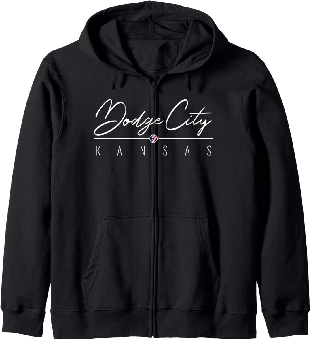Dodge City, Kansas, USA Kapuzenjacke