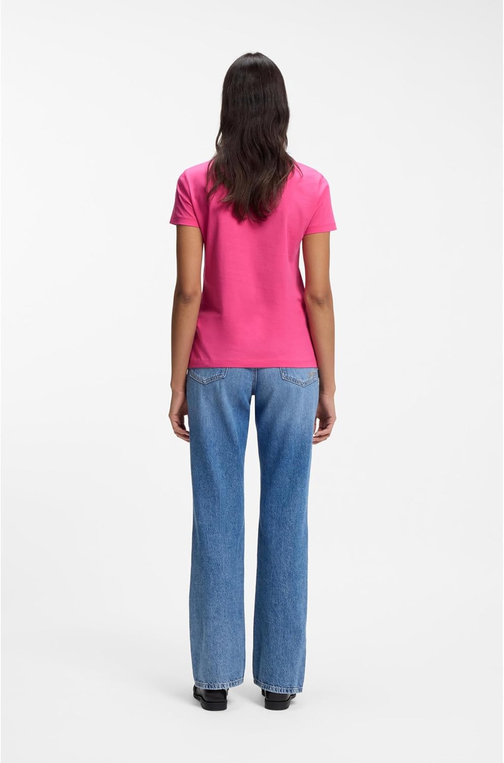 BOSS Damen C_esogo_1 10236978 01 T_Shirt (1er Pack) XS Open Pink 692, XS Open Pink 692
