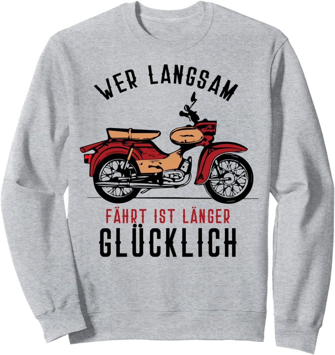 Oldtimer Spruch Simson Star Sweatshirt